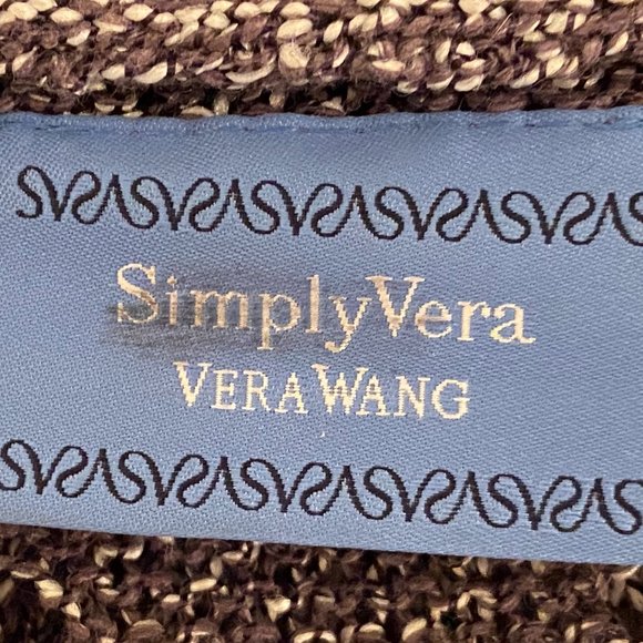 Simply Vera- Vera Wang Open Weave Sweater - Picture 6 of 7